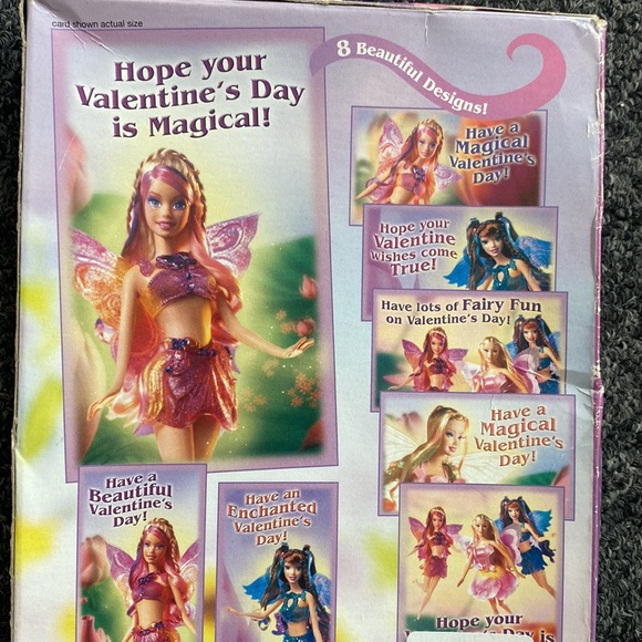 NEW/Unopened Rare Collectible Barbie 2002 Calendar, 2005 Valentines and Magnet - Picture 5 of 8